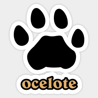 Ocelote Sticker